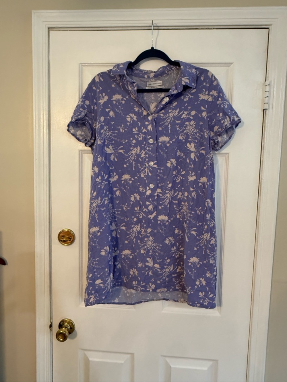 Urban Outfitters Lavender Floral Midi Dress